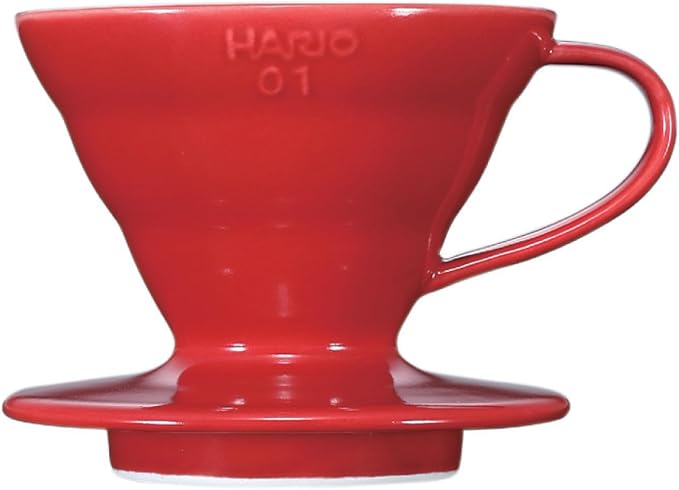 Hario V60 Ceramic Coffee Dripper Pour Over Cone Coffee Maker Size 01 by Hario