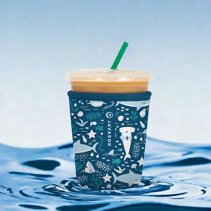 Sok It JavaSok Iced Coffee & Cold Soda Insulated Neoprene Cup Sleeve - Image 4