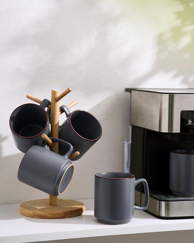 famiware Coffee Mugs Set of 6, Nebula 14oz Coffee Mugs, Ceramic Cup Set - Image 8