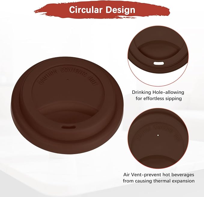 3.35IN Inner Silicone Cup Lids for Stanley - Image 3
