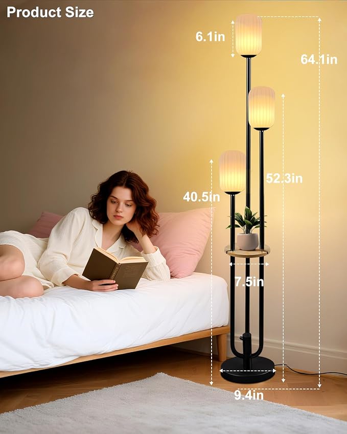 Lightdot Black Dimmable Floor Lamp - Image 7