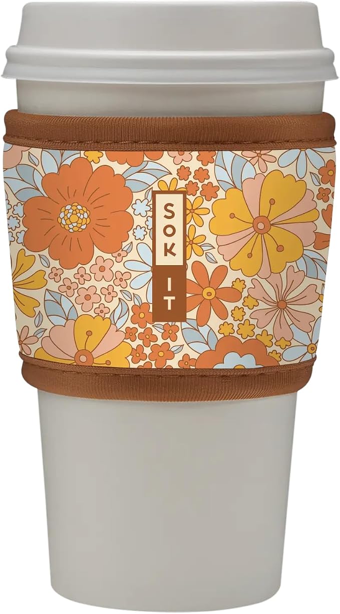 Sok It HotSok Coffee & Tea Reusable Insulated Neoprene Cup Sleeve by SokIt