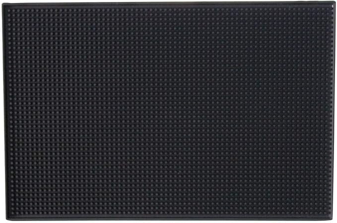 Heavy Duty Rubber Bar Service Coffee Drinks Maker Glasses Dry Counter Spill Mat by varietyofuniquedesigns