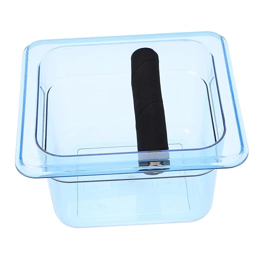 Mikikit Large Espresso Acrylic Grounds Disposal Bin by Mikikit
