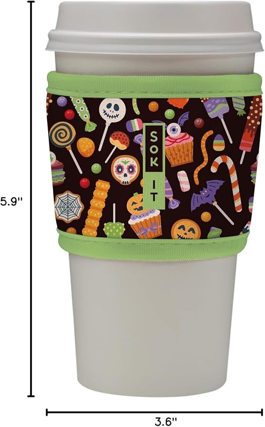 Sok It HotSok Coffee & Tea Reusable Insulated Neoprene Cup Sleeve - Image 7