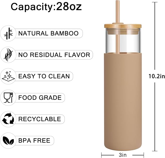 Tronco 28 oz Glass Tumbler - Image 2
