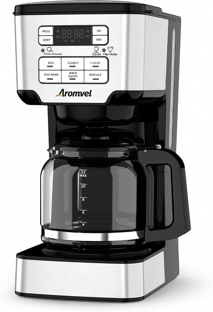 12-Cup Programmable Drip Coffee Maker by Unknown
