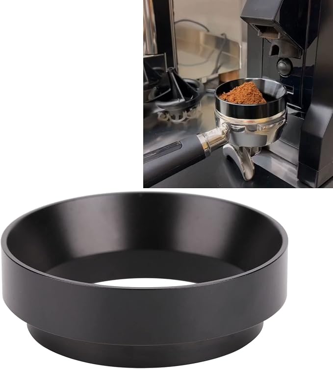 HEEPDD Coffee Dosing Ring Funnel, Magnetic Aluminum Powder Tamping Collar - Image 8