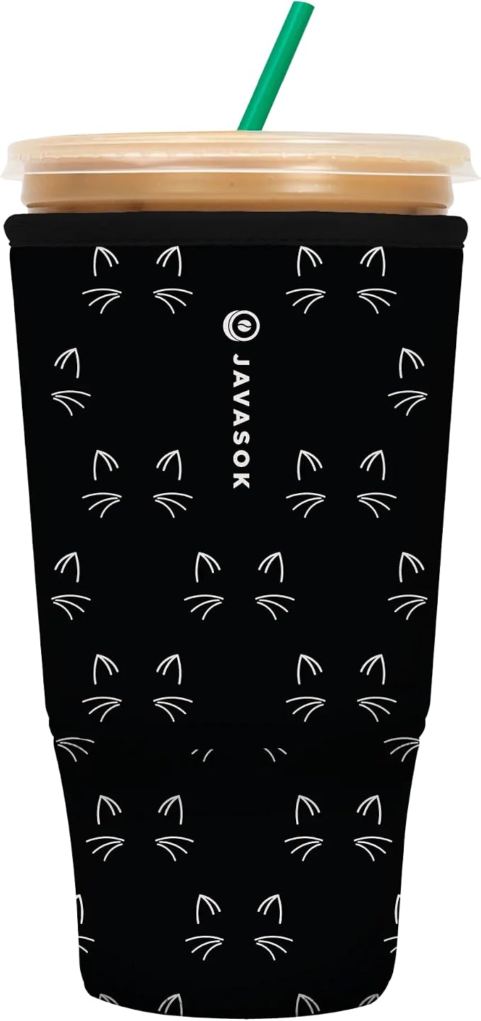 Sok It JavaSok Iced Coffee & Cold Soda Insulated Neoprene Cup Sleeve by SokIt