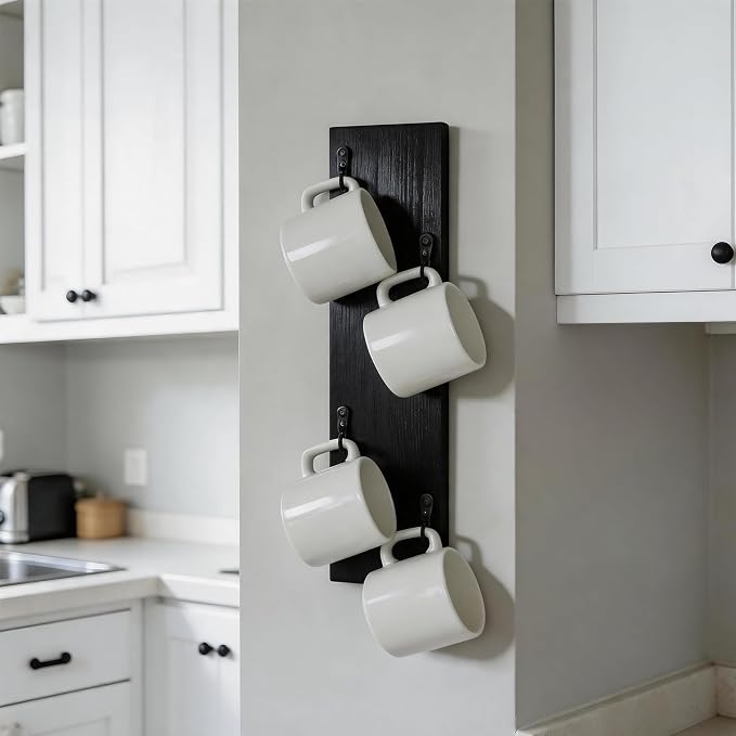 Yohsnor Mug Rack Wall Mounted - Image 5