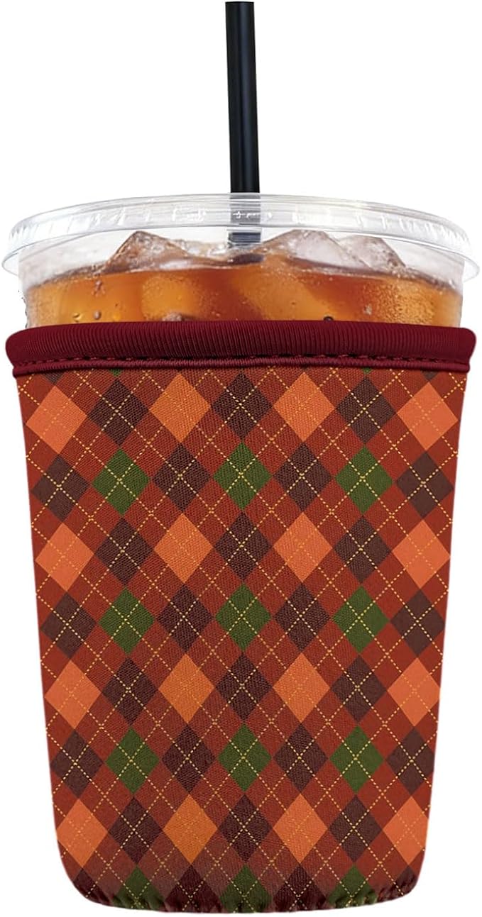 Reusable Insulated Neoprene Iced Coffee Sleeve by Cavllson