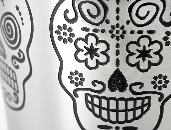 Barfly 28oz Shaker Tin, Day of the Dead - Image 5