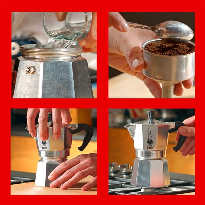 Bialetti - Moka Express: Iconic Stovetop Espresso Maker, Makes Real Italian - Image 4
