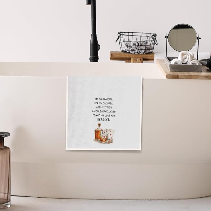 Bourbon Whiskey Gifts Kitchen Towels, Gifts - Image 4