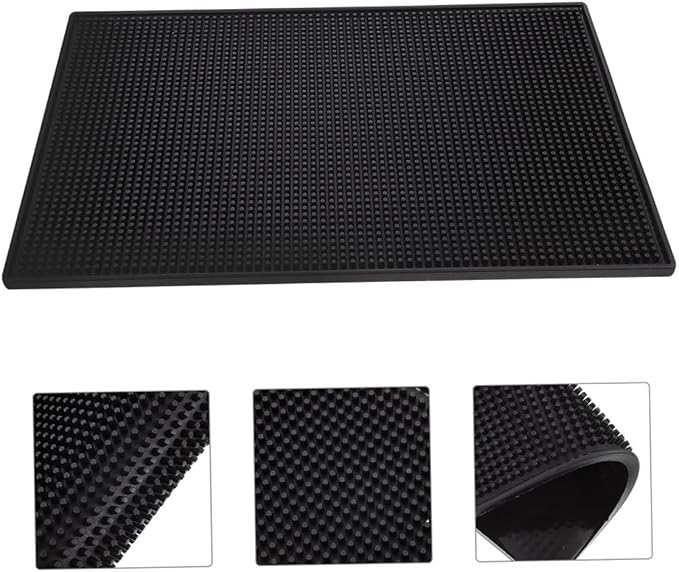 OUNONA 2pcs Non- Bar Mat for Coffee Stations and Kitchen Counters Flexible Pvc - Image 7