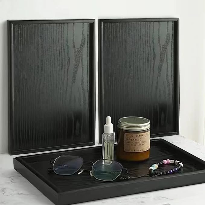 17.7 x 13 Inches Extra Large Solid Wood Serving Tray - Image 7