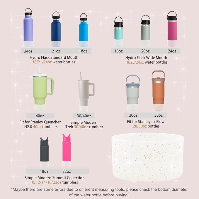 WORBSS Glitter Silicone Boot Sleeve - Image 6