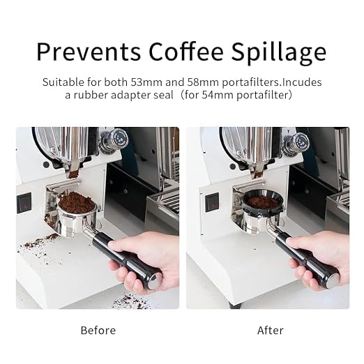 watchget 53mm Espresso Dosing Funnel，Portafilter Funnel - Image 5