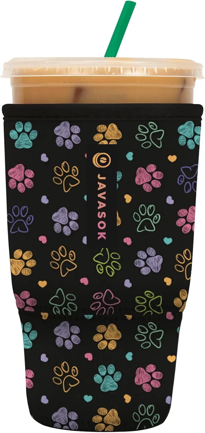 Sok It JavaSok Iced Coffee & Cold Soda Insulated Neoprene Cup Sleeve by SokIt