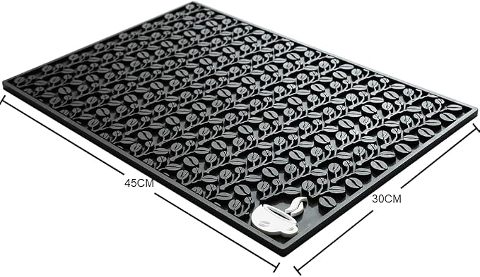 Coffee Bar Mat with Non Slip for Espresso, Spill Containment and Cushioning - Image 2