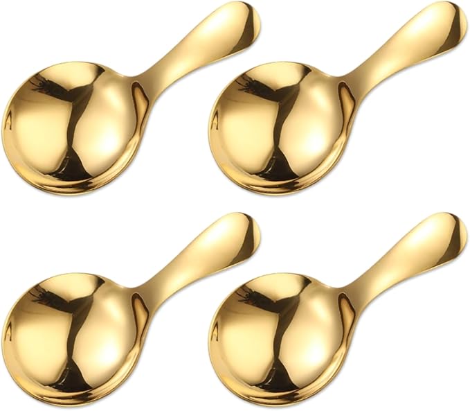 Mini Scoop Spoons 4PCS，Mini Scoops by Unknown