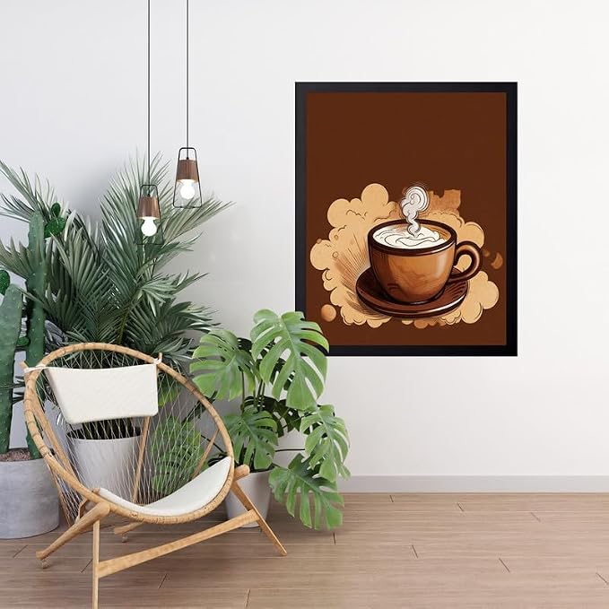 Lawrence Williams Designs Coffee Cup Illustration Poster - Image 5