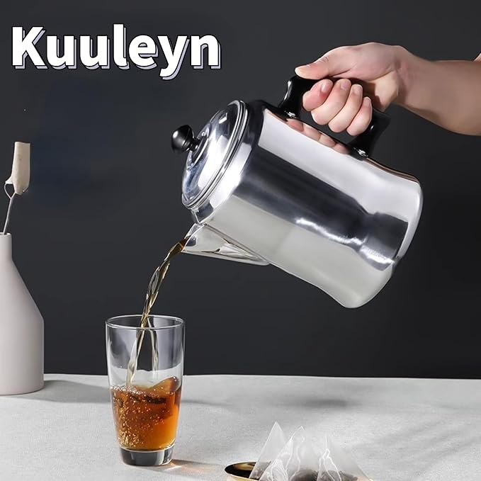 Coffee Maker Pot, Coffee Percolator Coffee Pot, Aluminum Alloy Coffee Maker Pot - Image 6