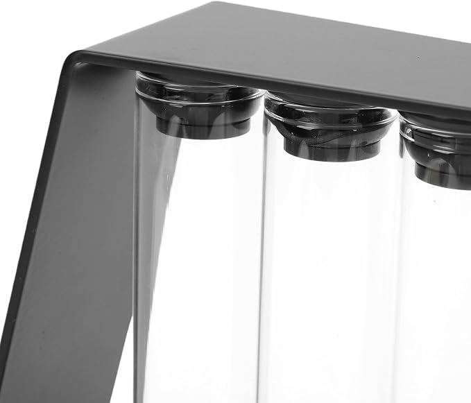 TOPINCN Single Dose Coffee Bean Storage Tubes Coffee Bean Cellar Glass Storage - Image 5