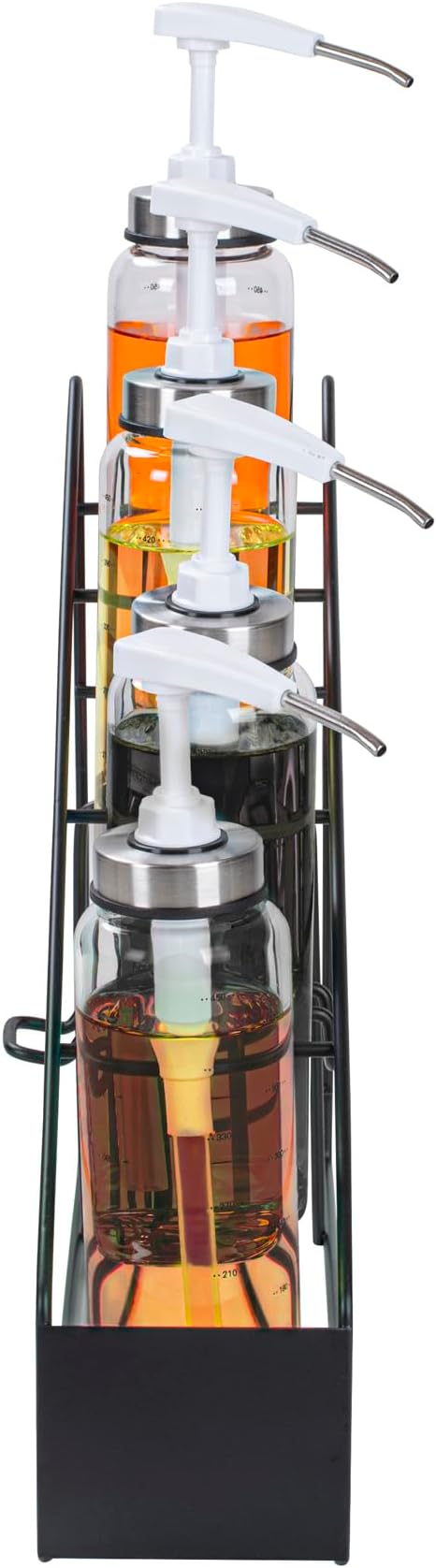 Restaurantware Restpresso 14 x 4 x 12 Inch Coffee Syrup Rack 1 4-Tier Syrup - Image 10