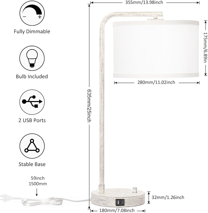 Seaside village Bedside Table Lamp - Image 3