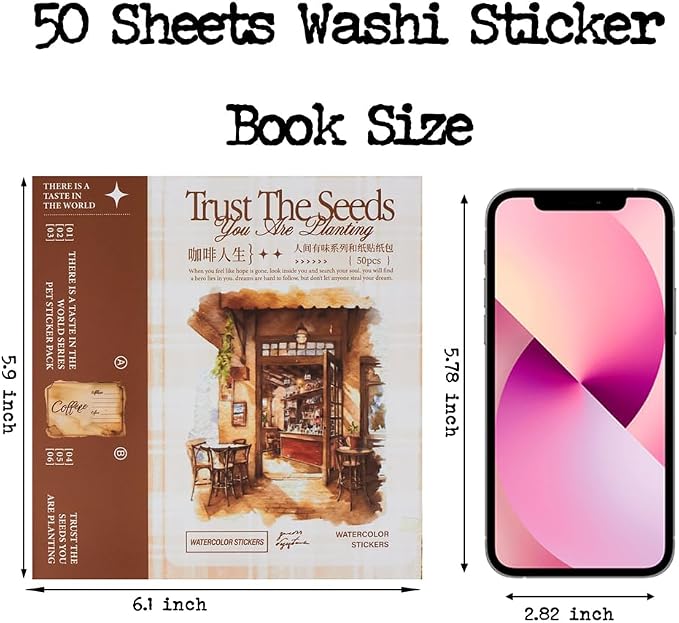 558pcs Coffee Journal Stickers, Ephemera - Image 5