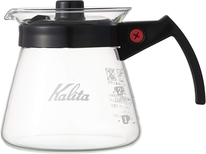 Kalita Coffee Tea Server Glass for Microwave 300cc #31203 by Kalita