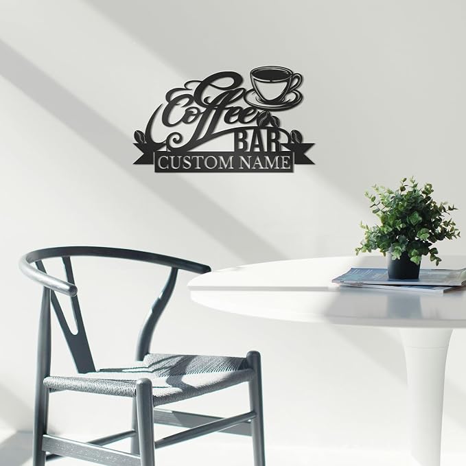 Personalized Coffee Bar Sign - Image 5