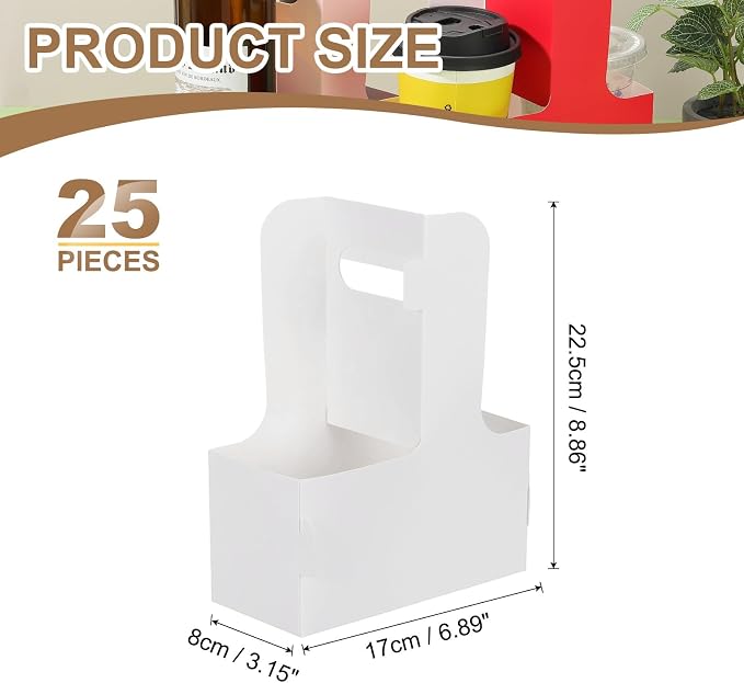PATIKIL Drink Carrier with Handle - Image 2