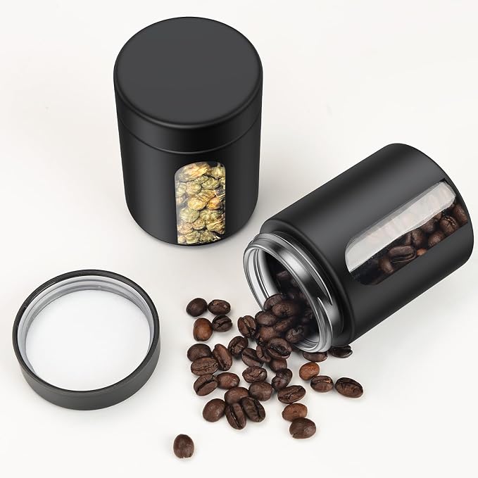 Glass Storage Jar, 3 Pack Premium Smell Proof Visual Container - Image 6