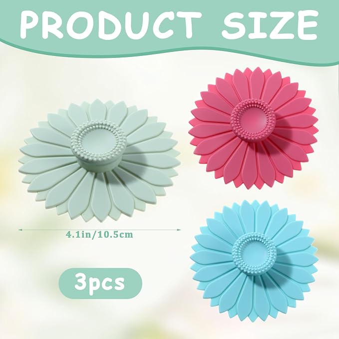 3 PCS Silicone Cup Covers, Mug Cover - Image 2