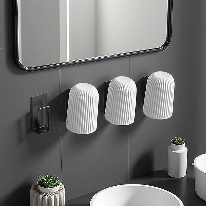 BAIEUEJO 4PCS Mug Hooks Wall-Mounted Mug Holder, Coffee Cups Holder Hanger no - Image 3