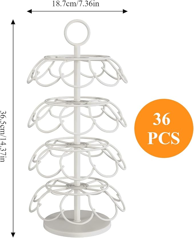 Coffee Pod Carousel Holder, Compatible - Image 5