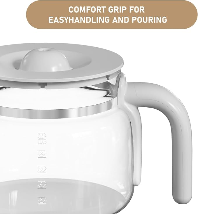10 Cup Coffee Maker Carafe Replacement Pot Compatible - Image 2
