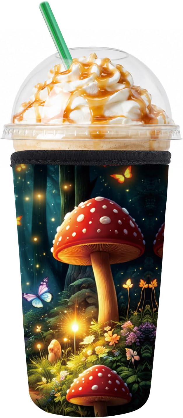 Reusable Neoprene Coffee Sleeve by Unknown