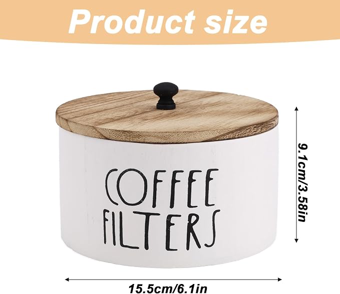 Penitue Round Coffee Filter Holder - Image 2
