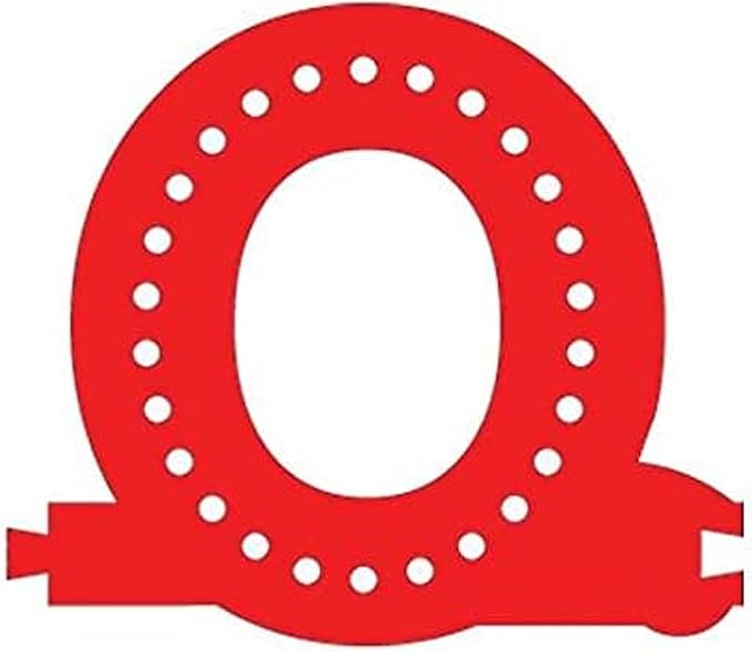 M&T Displays LED Marquee Letter Lights Modular Red Light Up Alphabet Initial O - Image 2