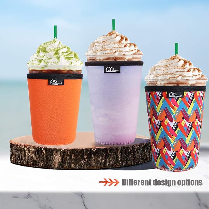 Reusable Iced Coffee Insulator Sleeve - Image 6