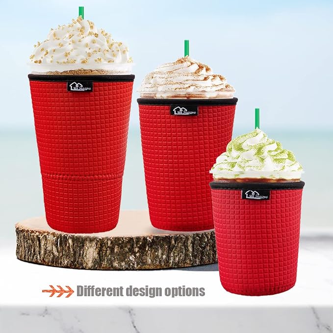 Reusable Iced Coffee Insulator Sleeve - Image 4