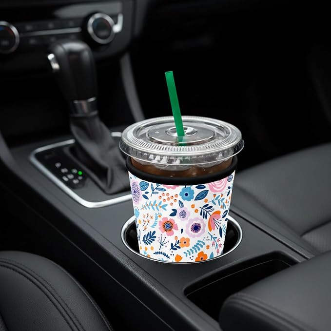 Reusable Iced Coffee Insulator Sleeve - Image 5