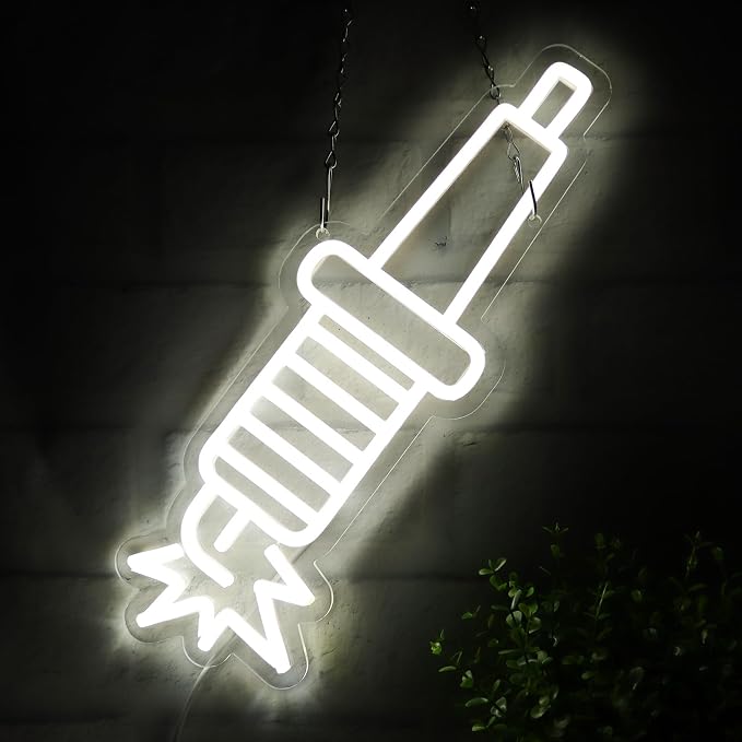 Spark Plugs Neon Signs for Wall Decor Neon Lights for Bedroom Led Business - Image 2