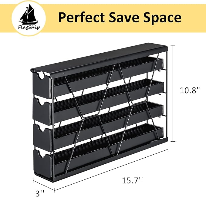 FlagShip 4-Tier Corner Coffee Pod Organizer - Image 2