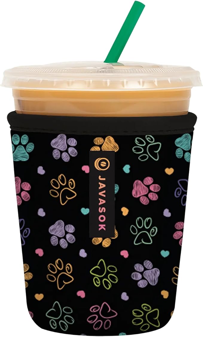 Sok It JavaSok Iced Coffee & Cold Soda Insulated Neoprene Cup Sleeve by SokIt