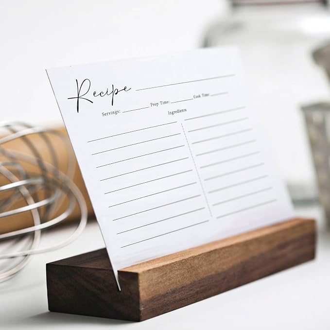 Recipe Cards, 4x6 Recipe Cards for Bridal Shower and Weddings, Double-Sided - Image 5