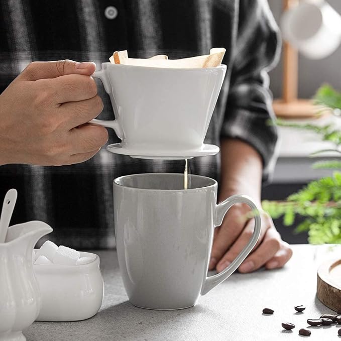 DOWAN Pour Over Coffee Maker, Non-Electric Pour Over Coffee Dripper, Manual - Image 5